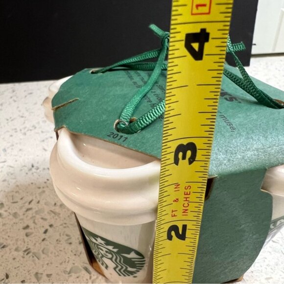 STARBUCKS 2016 Through the Years Ceramic 2.5 ornaments |1971,1987, 1992, 2011 - Picture 9 of 15